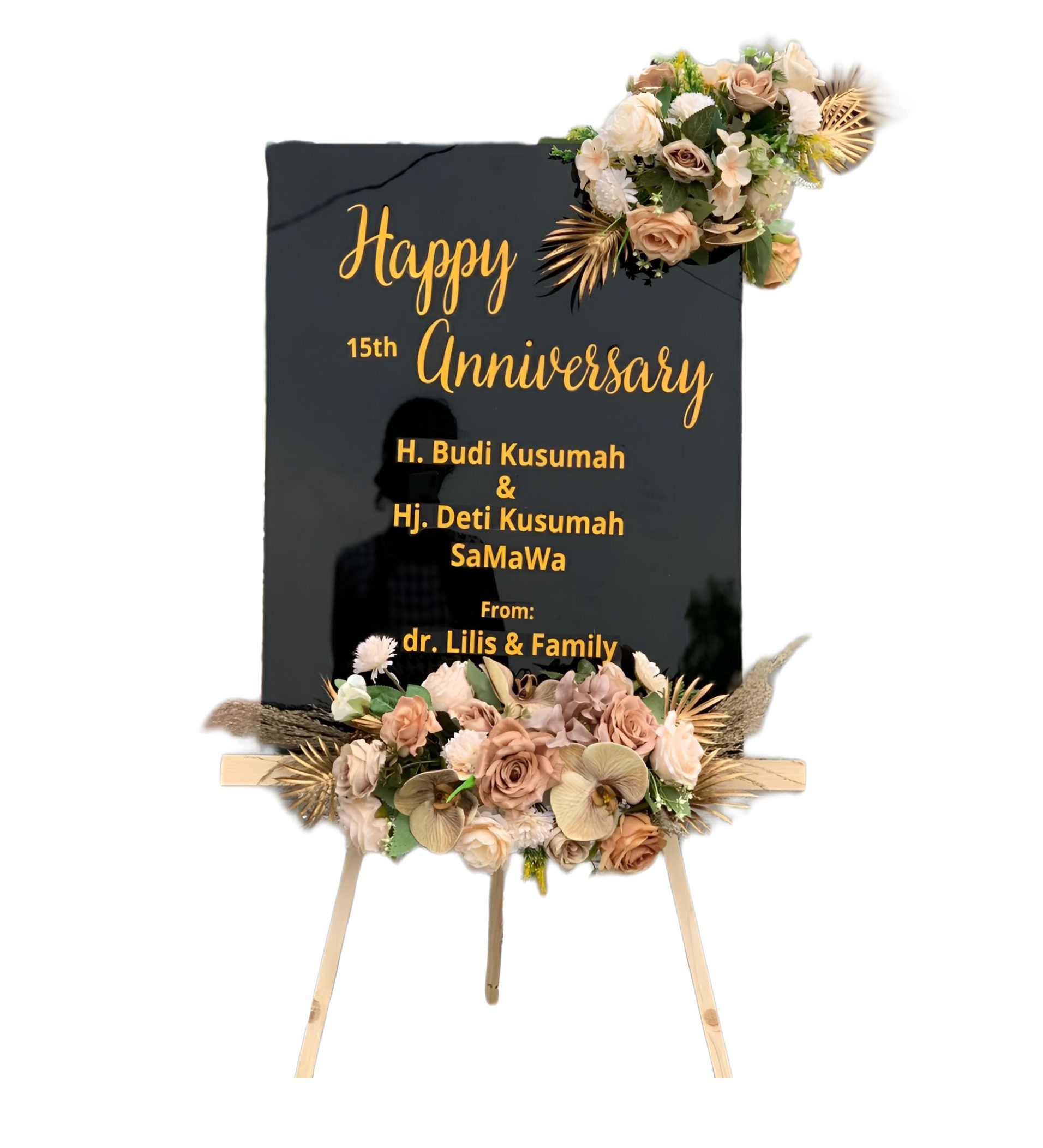 Papan Bunga Akrilik Dumai Barat