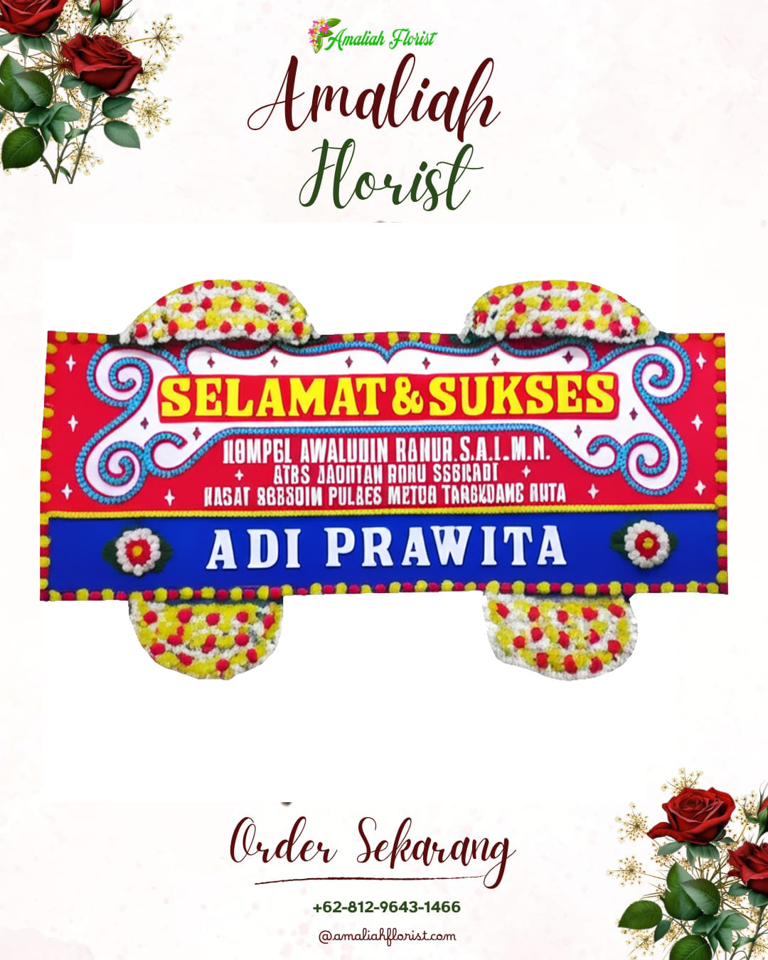 Papan Bunga Ucapan Selamat Dumai Barat